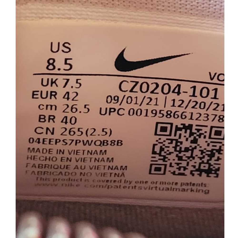 Nike Kyrie Infinity White Black Red Basketball Shoes Men's 8.5 - Picture 8 of 10